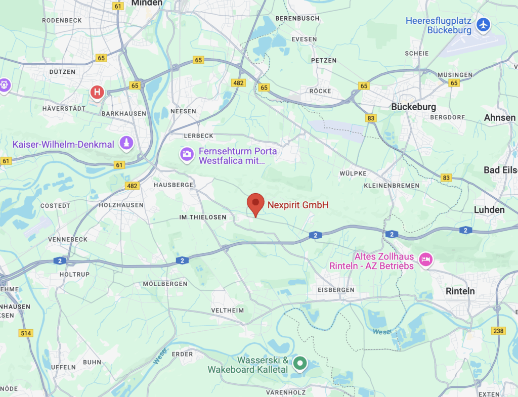 map Nexpirit location