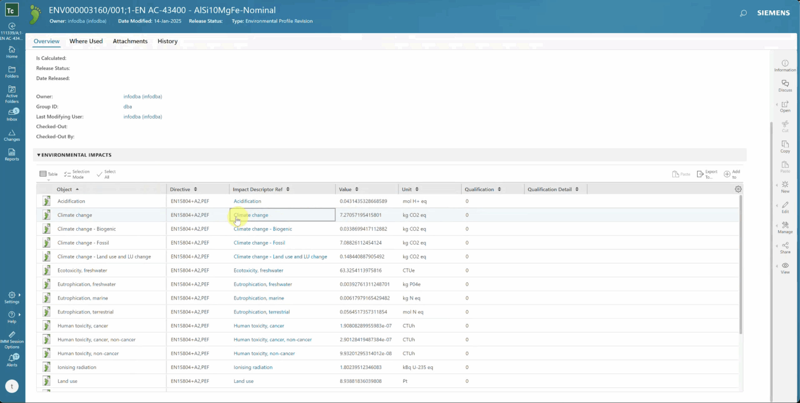 Teamcenter_Environmental profile